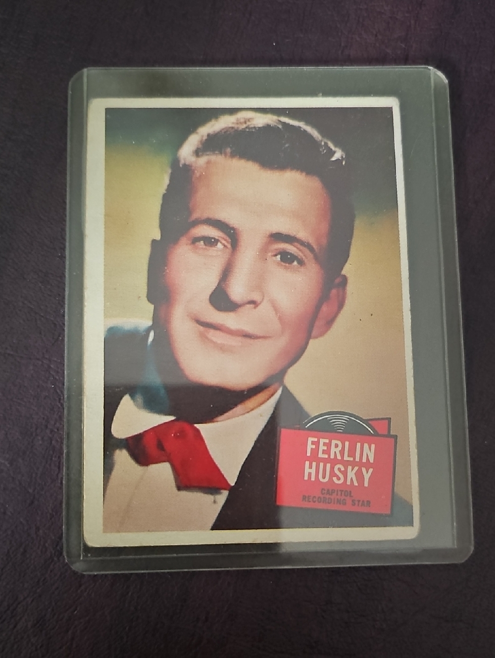 1957 Topps Ferlin Husky Card